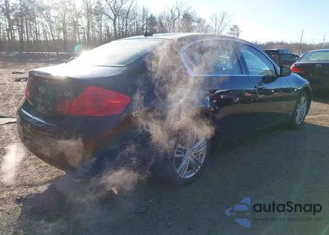 2011 Infiniti G25 z USA, uszkodzony, nr VIN JN1DV6AP9BM601729